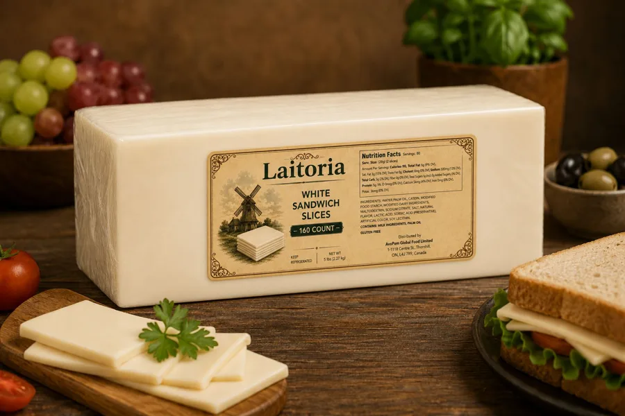 Laitoria White Ribbon Slices
