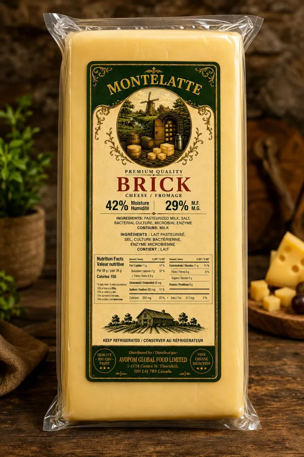 Montelatte Brick Cheese