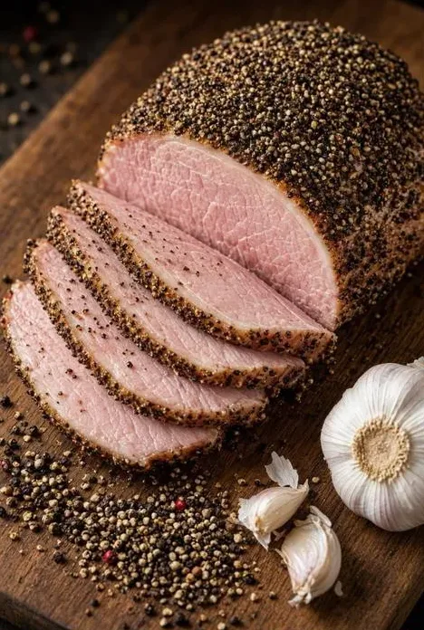 Prague Ham with Black Pepper